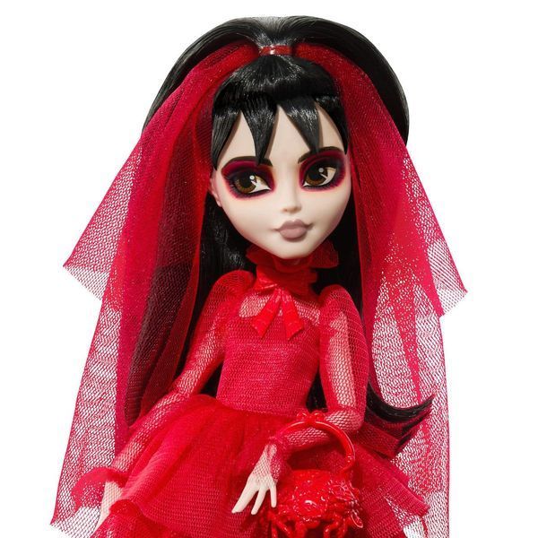 Коллекционный набор кукол Monster High Битлджус и Лидия Дитц &mdash; Beetlejuice & Lydia Deetz Skullector (HYV96) HYV96 фото