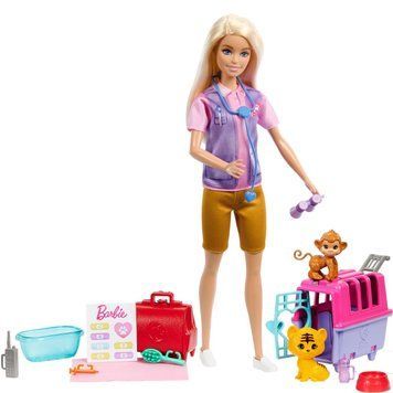Кукла Барби Зоозащитница с аксессуарами &mdash; Barbie Animal Rescue Playset (HRG50) HRG50 фото