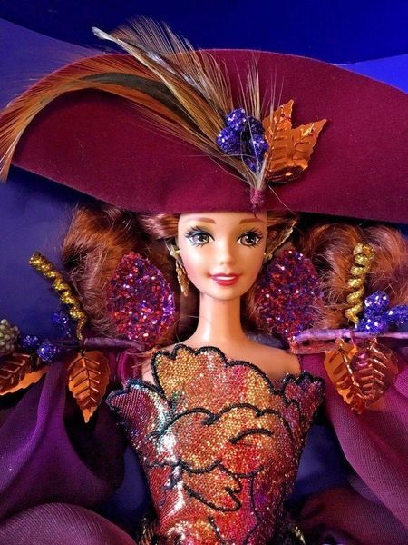 Коллекционная кукла Барби Осенняя роскошь 1996 &mdash; Barbie Autumn Glory (15204) 15204 фото
