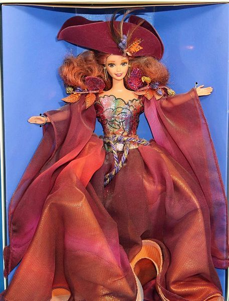 Коллекционная кукла Барби Осенняя роскошь 1996 &mdash; Barbie Autumn Glory (15204) 15204 фото