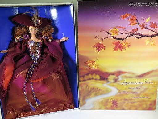 Коллекционная кукла Барби Осенняя роскошь 1996 &mdash; Barbie Autumn Glory (15204) 15204 фото