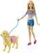 Кукла Барби Прогулка с питомцем &mdash; Barbie Walk & Potty Pup (DWJ68) DWJ68 фото 2