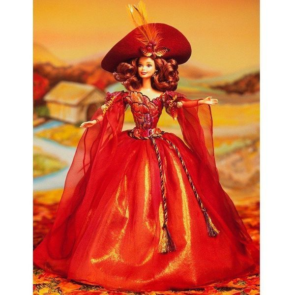 Коллекционная кукла Барби Осенняя роскошь 1996 &mdash; Barbie Autumn Glory (15204) 15204 фото