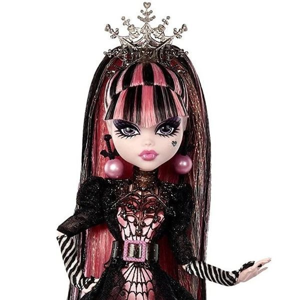 Лялька Monster High Дракулаура Святкова зимова &mdash; Draculaura Howliday Winter Edition (HKX67) HKX67 фото