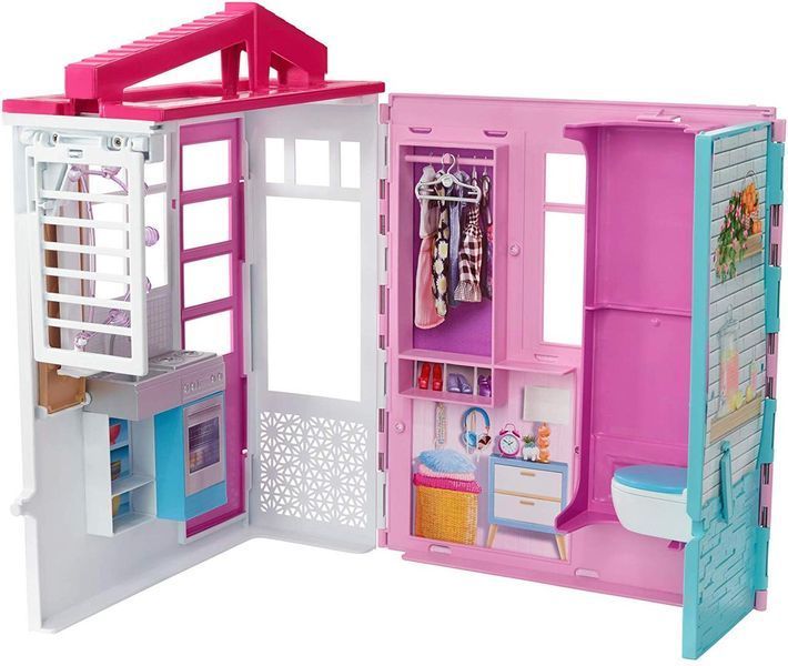Ігровий набір Будиночок Барбі з лялькою та басейном &mdash; Barbie Doll House Playset (FXG55) FXG55 фото