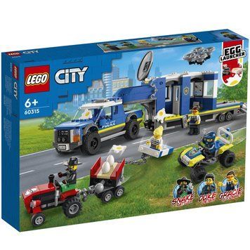 Конструктор LEGO City 60315 Полицейский мобильный командный трейлер 60315 фото