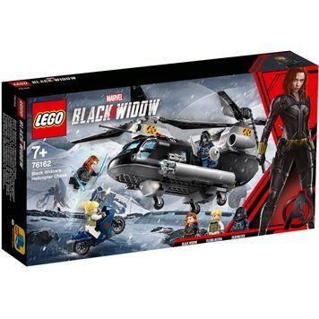 Конструктор LEGO Marvel 76162 Погоня на вертолёте Чёрной вдовы 76162 фото