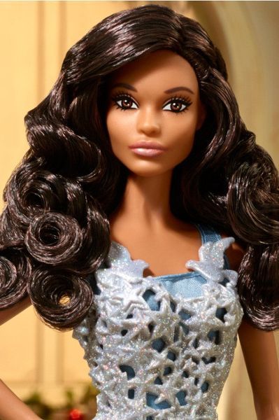Колекційна лялька Барбі Святкова 2016 в синьому &mdash; Barbie Holiday (DGX99) DGX99 фото