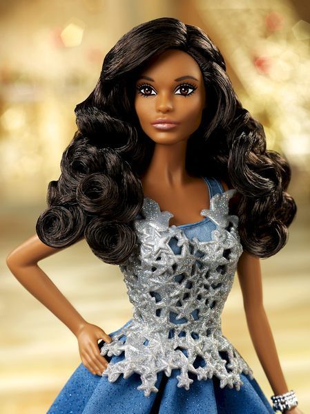 Колекційна лялька Барбі Святкова 2016 в синьому &mdash; Barbie Holiday (DGX99) DGX99 фото