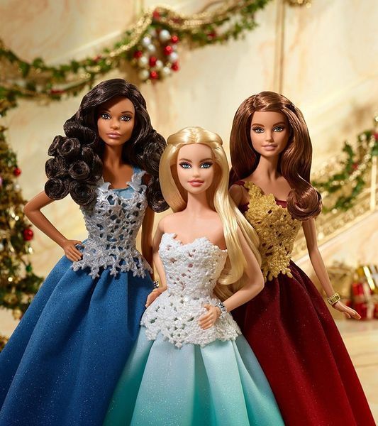 Колекційна лялька Барбі Святкова 2016 в синьому &mdash; Barbie Holiday (DGX99) DGX99 фото