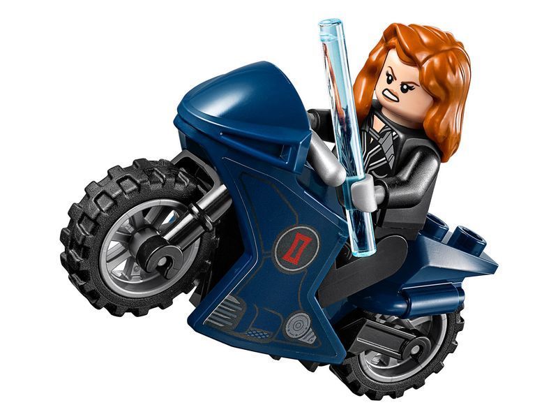 Конструктор LEGO Marvel 76162 Погоня на вертолёте Чёрной вдовы 76162 фото