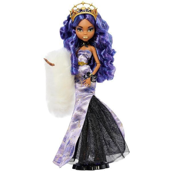 Лялька Monster High Клодін Вульф Святкова зимова &mdash; Clawdeen Wolf Howliday Winter (HNF97) HNF97 фото