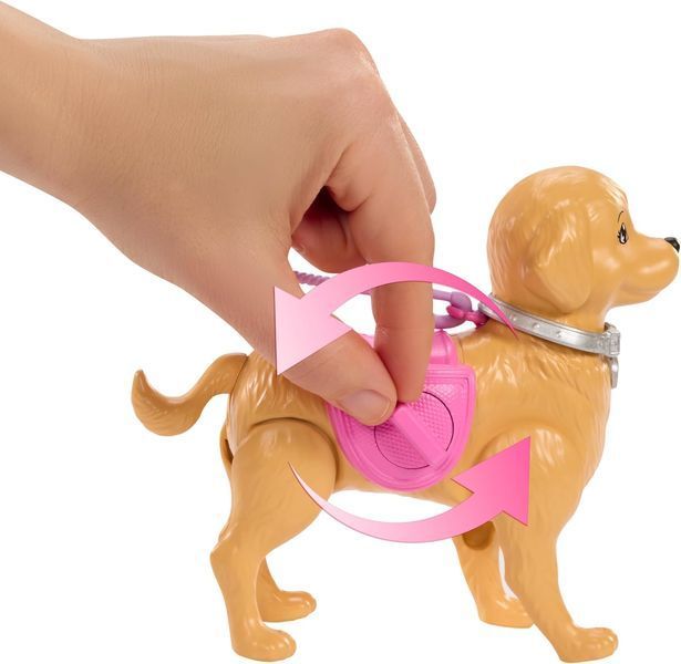 Лялька Барбі Прогулянка з песиком &mdash; Barbie Walk Potty Pup (JJB46) JJB46 фото