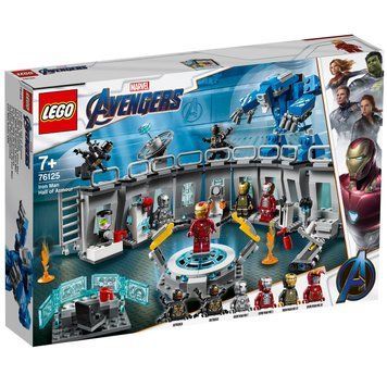 Конструктор LEGO Marvel 76125 Лабораторія Залізної Людини 76125 фото