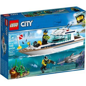 Конструктор LEGO City 60221 Яхта для дайвинга 60221 фото