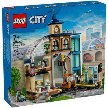 Конструктор LEGO City 60469 Центральный железнодорожный вокзал 60469 фото