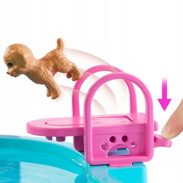 Ігровий набір Басейн Мрії Барбі з гіркою та джакузі &mdash; Barbie Dream Pool Playset (JFP01) JFP01 фото