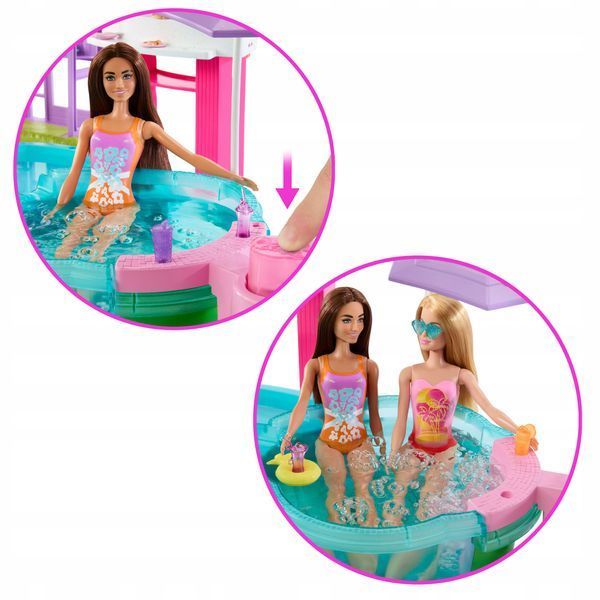 Ігровий набір Басейн Мрії Барбі з гіркою та джакузі &mdash; Barbie Dream Pool Playset (JFP01) JFP01 фото