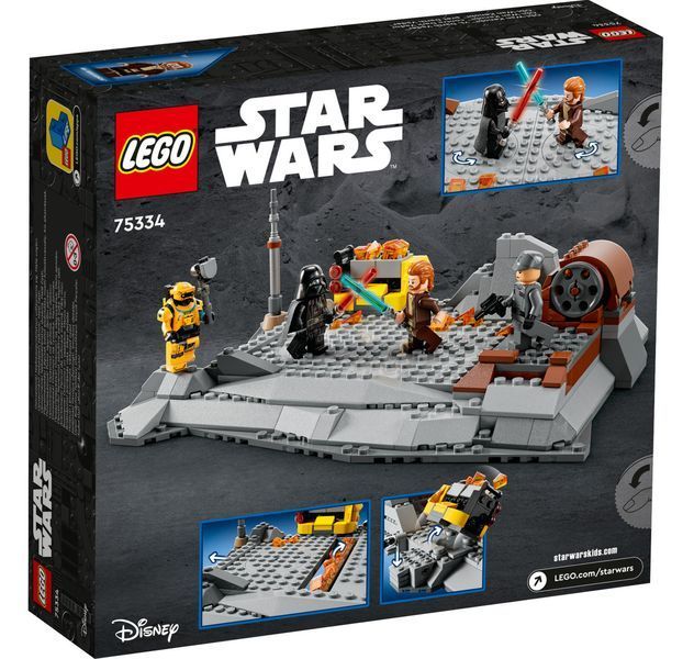Конструктор LEGO Star Wars 75334 Обі-Ван Кенобі проти Дарта Вейдера 75334 фото