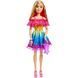 Велика лялька Барбі Модна подружка в райдужній сукні 71 см &mdash; Barbie Large 28-inch (HJX98) HJX98 фото 1