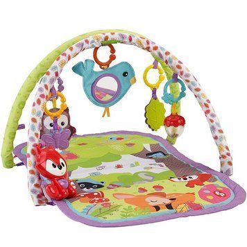Розвивальний килимок 3-в-1 Лісові друзі Fisher Price Woodland Friends CDN47 CDN47 фото