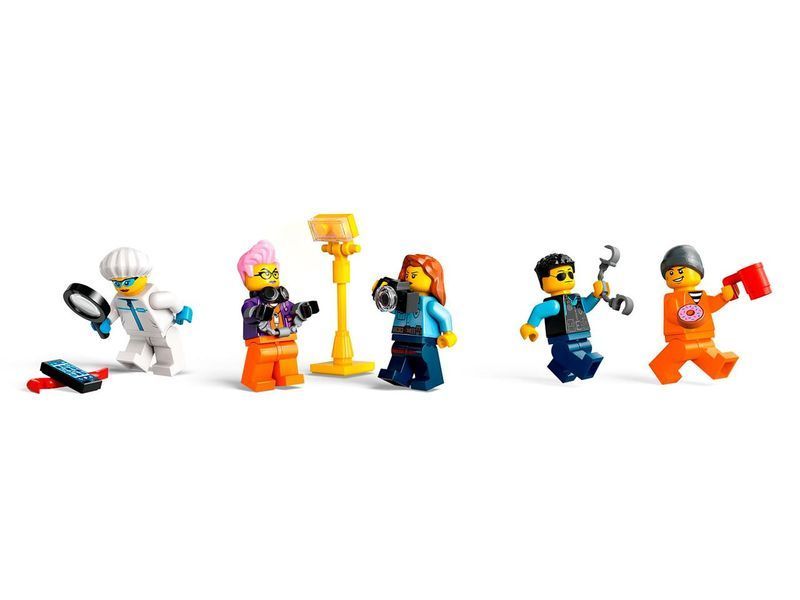 Конструктор LEGO City 60418 Полицейский грузовик с криминалистической лабораторией 60418 фото