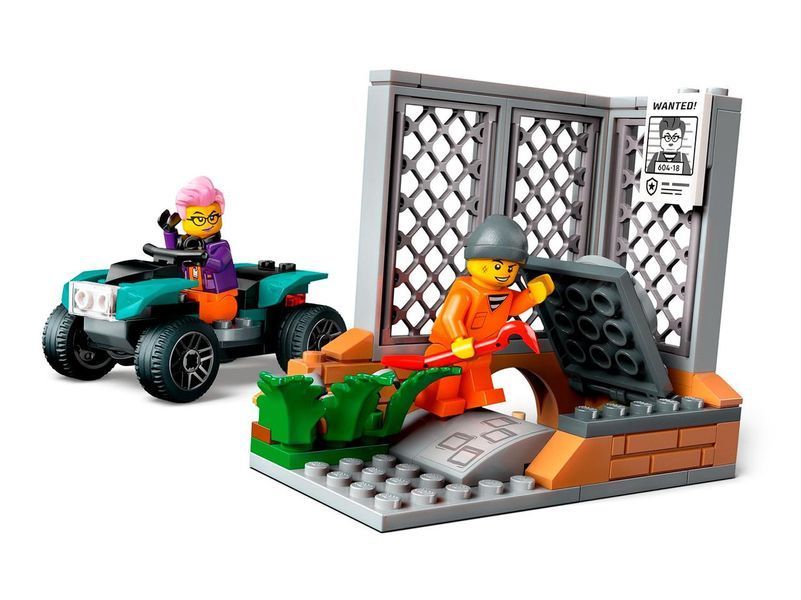 Конструктор LEGO City 60418 Полицейский грузовик с криминалистической лабораторией 60418 фото