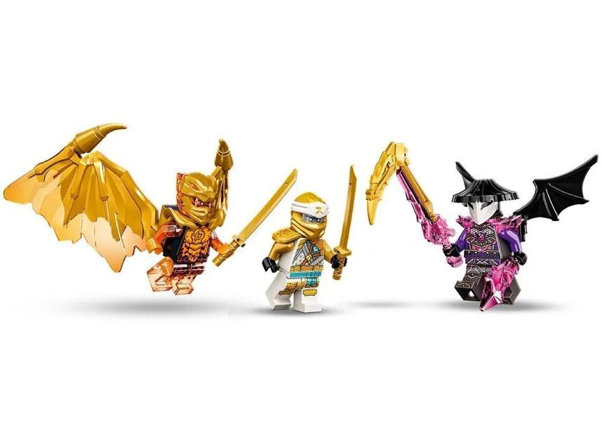 Конструктор LEGO Ninjago 71770 Реактивний літак Зейна Золотий дракон 71770 фото