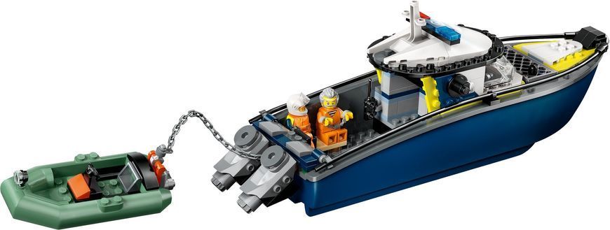Конструктор LEGO City 60456 Погоня на полицейском катере 60456 фото
