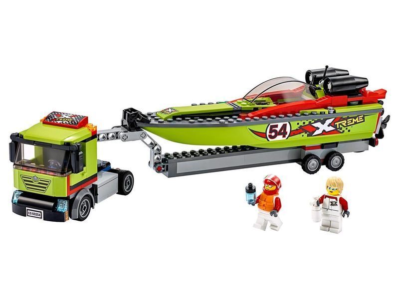 Конструктор LEGO City 60254 Транспортувальник швидкісних катерів 60254 фото